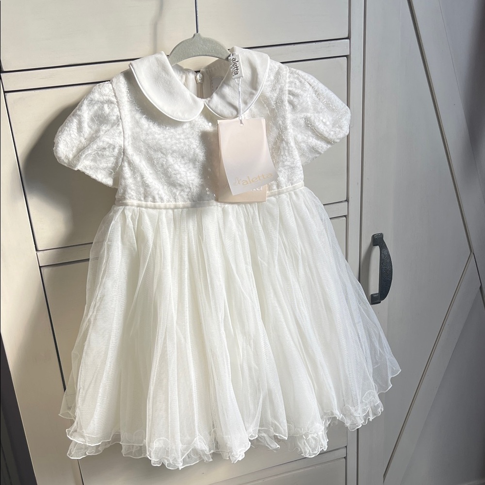 Aletta White Baby Dress